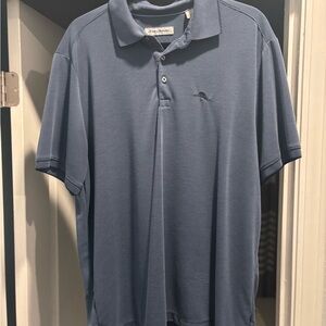 Tommy Bahama Men's Blue Polo Shirt